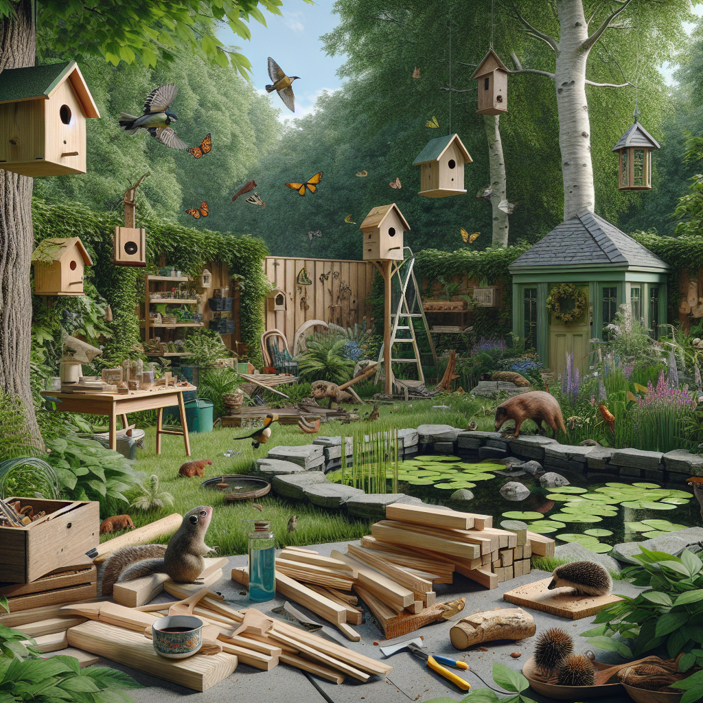 Building a Wildlife Sanctuary Right in Your Backyard