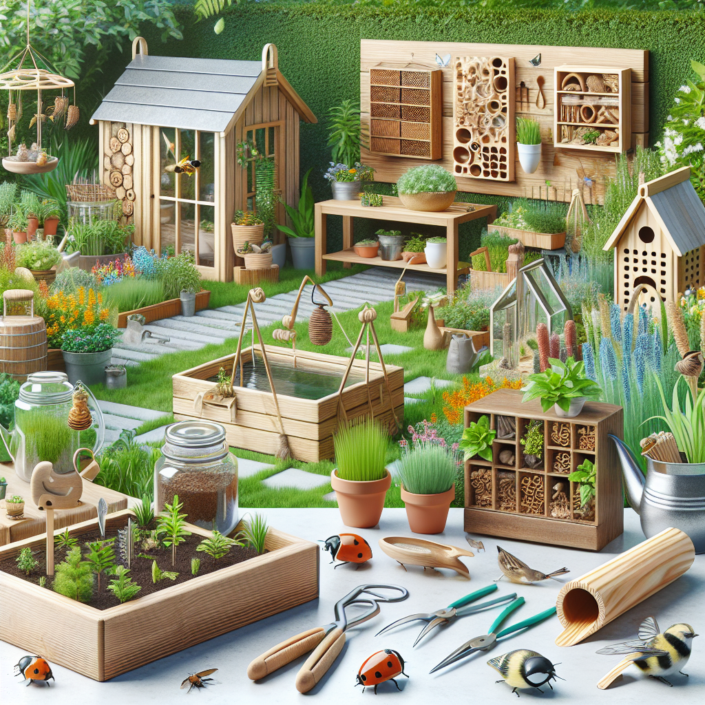Innovative Decor for a Thriving Garden Ecosystem