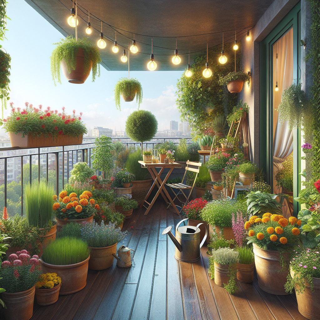 Enhance Your Outdoor Space with Balcony Garden Ideas